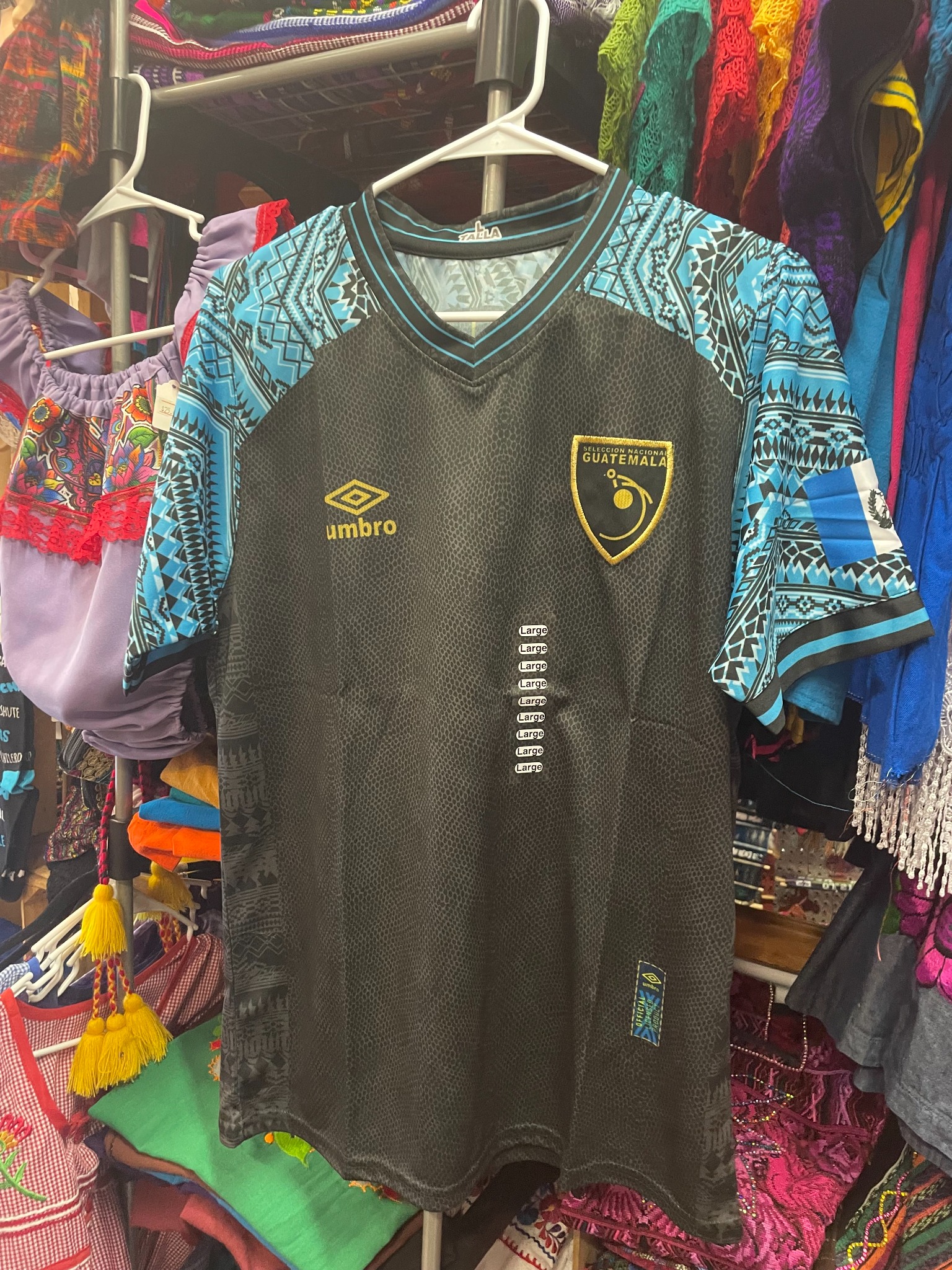 Guatemala Umbro Jersey - Black