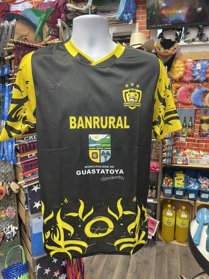 Guastatoya Team Jersey - Black BANRURAL